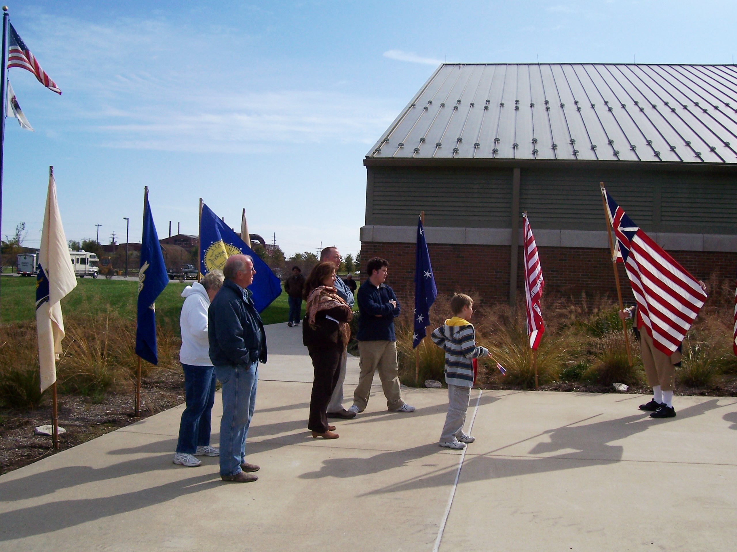 flag presentation